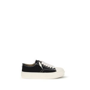 Represent Black Cotton Low Top Men's Sneakers